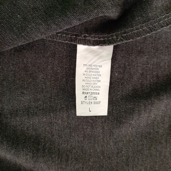 NWOT MIND CODE Long Gray Cardigan - Picture 4 of 7